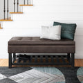 Wyndenhall Essex Entryway Storage Ottoman Bench