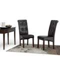Wyndenhall Essex Tufted Parson Chairs Set Of 2