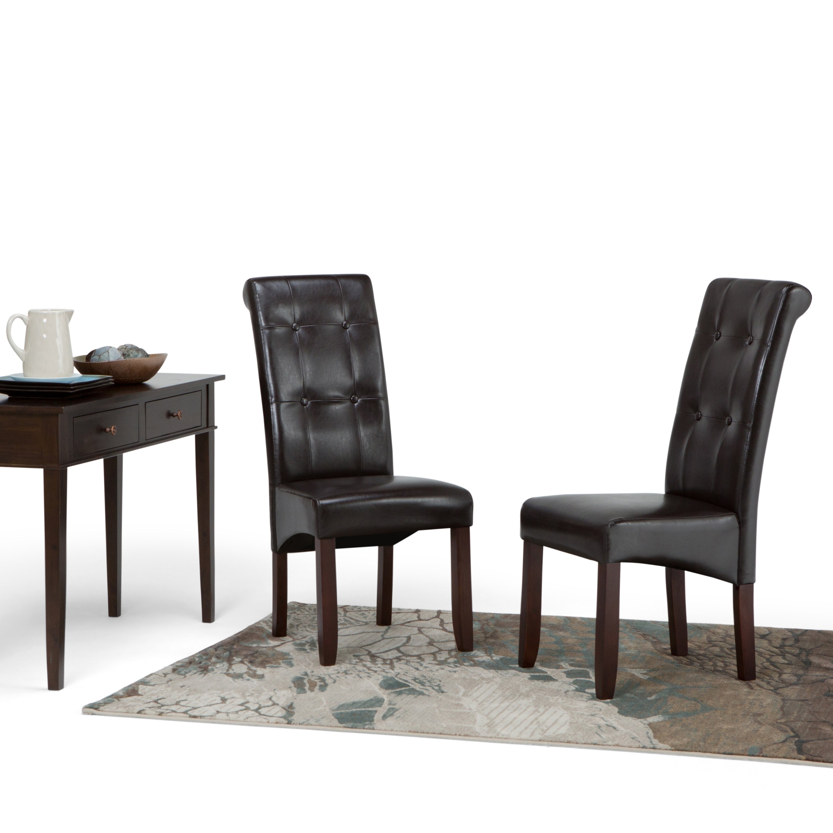 Wyndenhall Essex Tufted Parson Chairs Set Of 2