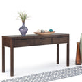 Wyndenhall Fabian Brown Wood Wide Console Table