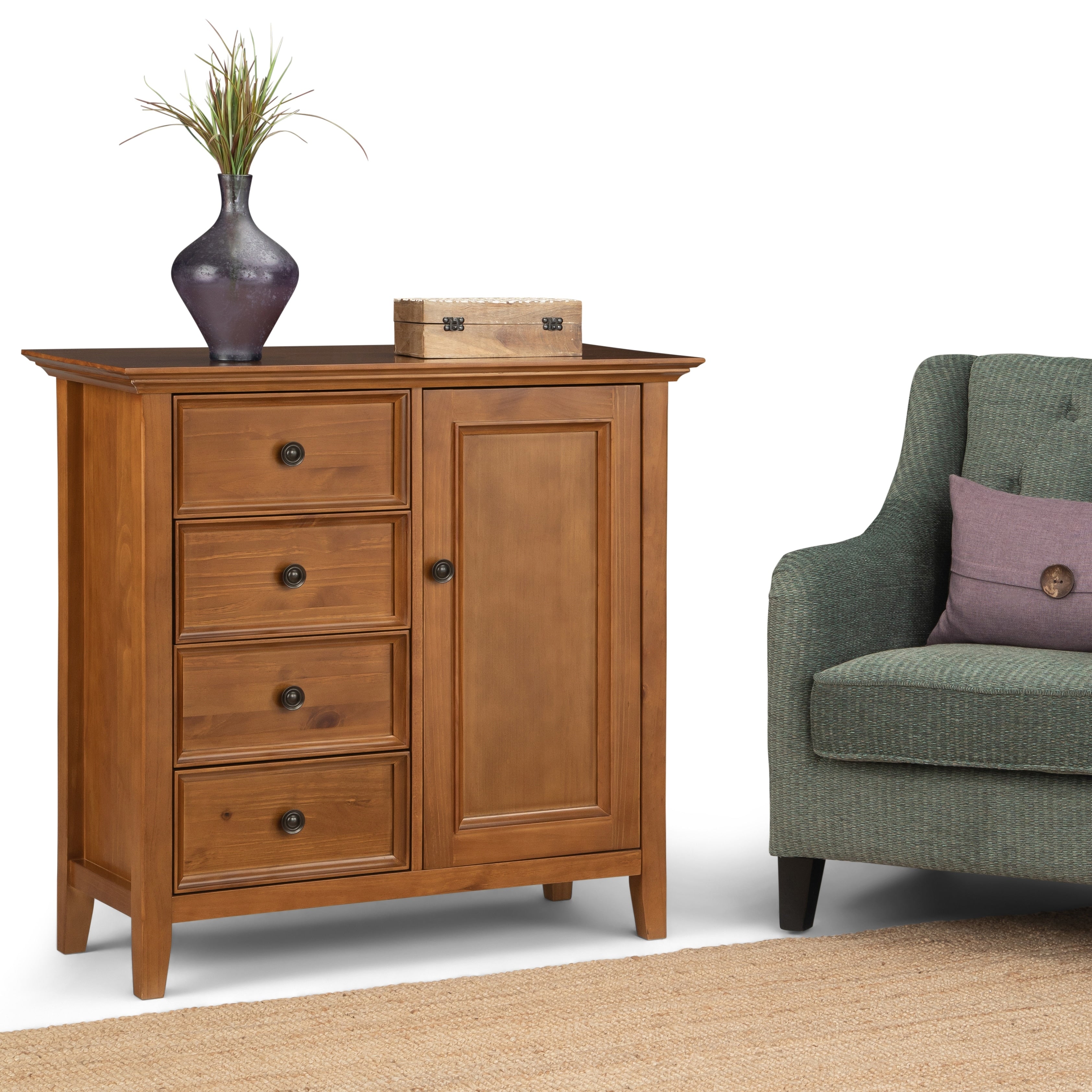 Wyndenhall Halifax Medium Storage Media Cabinet And Buffet