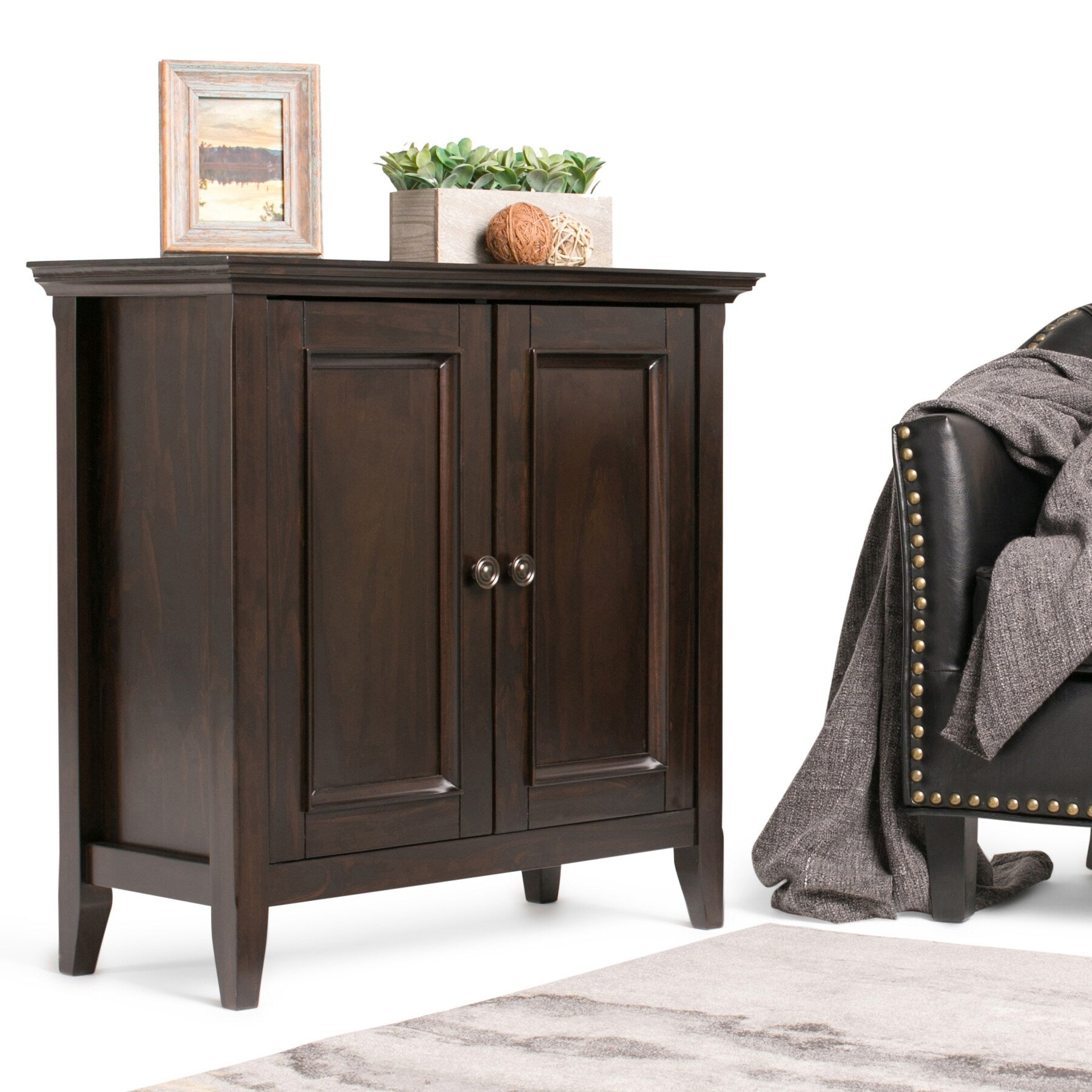 Wyndenhall Halifax Low Storage Cabinet