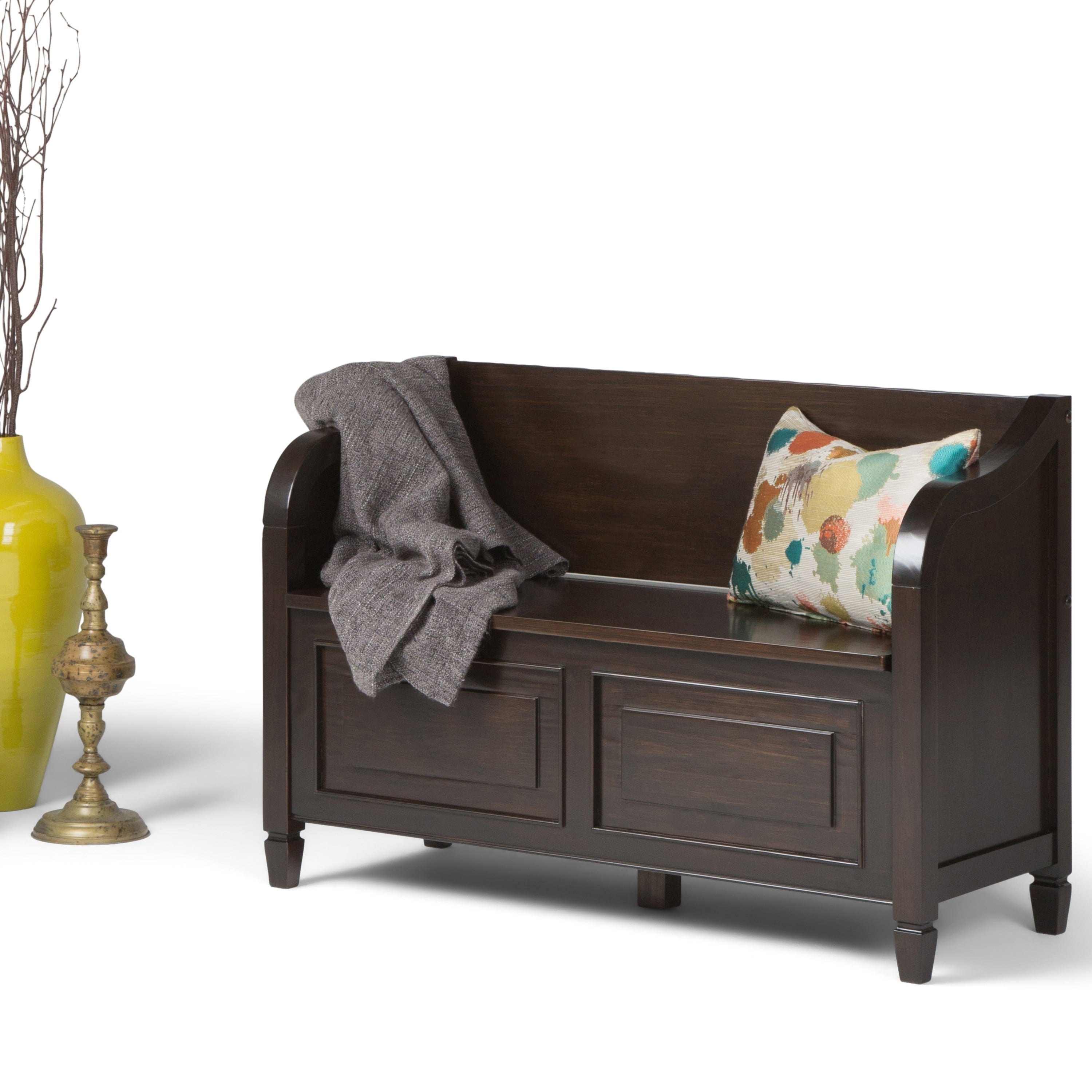 Wyndenhall Hampshire Entryway Storage Bench