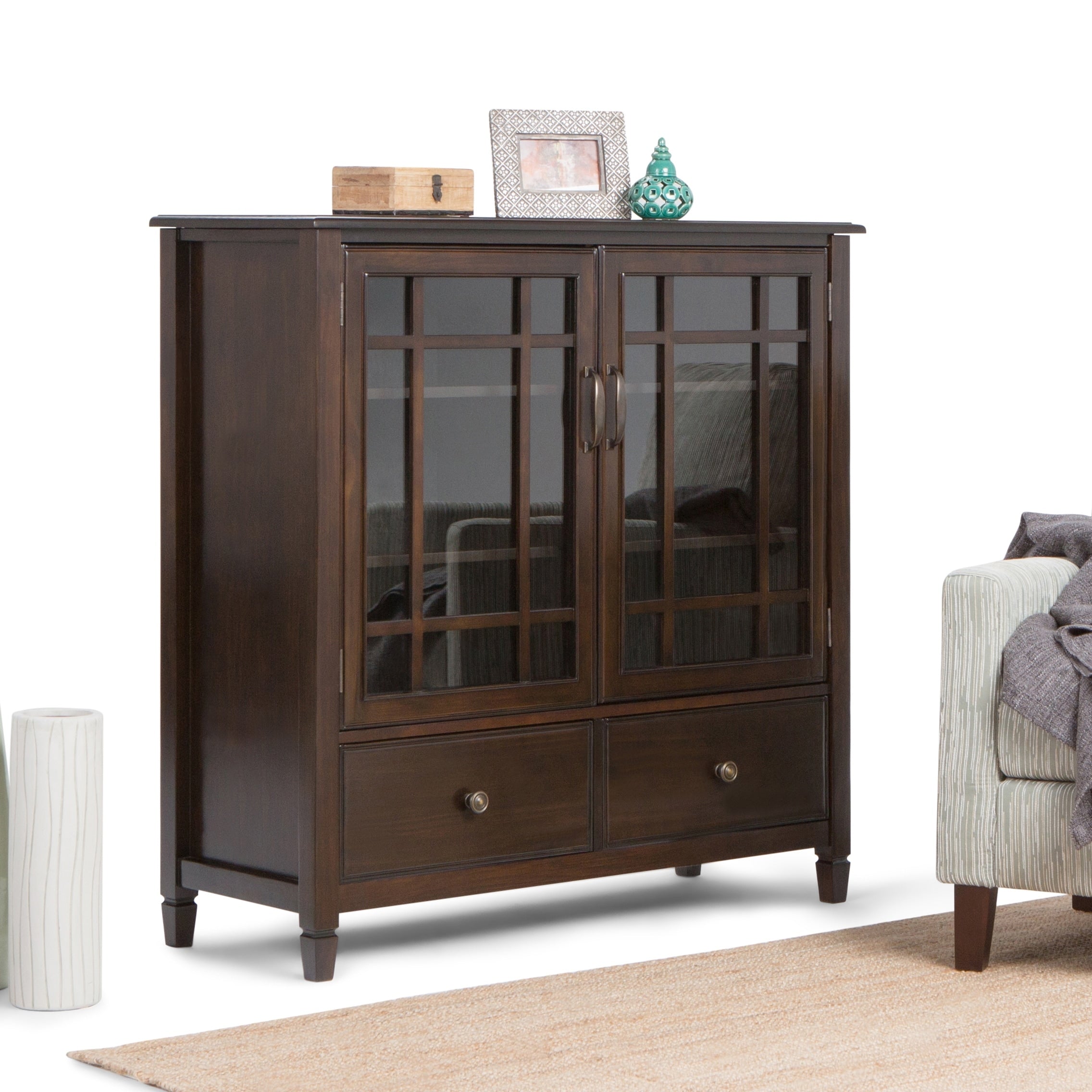 Wyndenhall Hampshire Tall Storage Cabinet