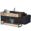 Wyndenhall Lawson Natural Mango Wood Console Sofa Table