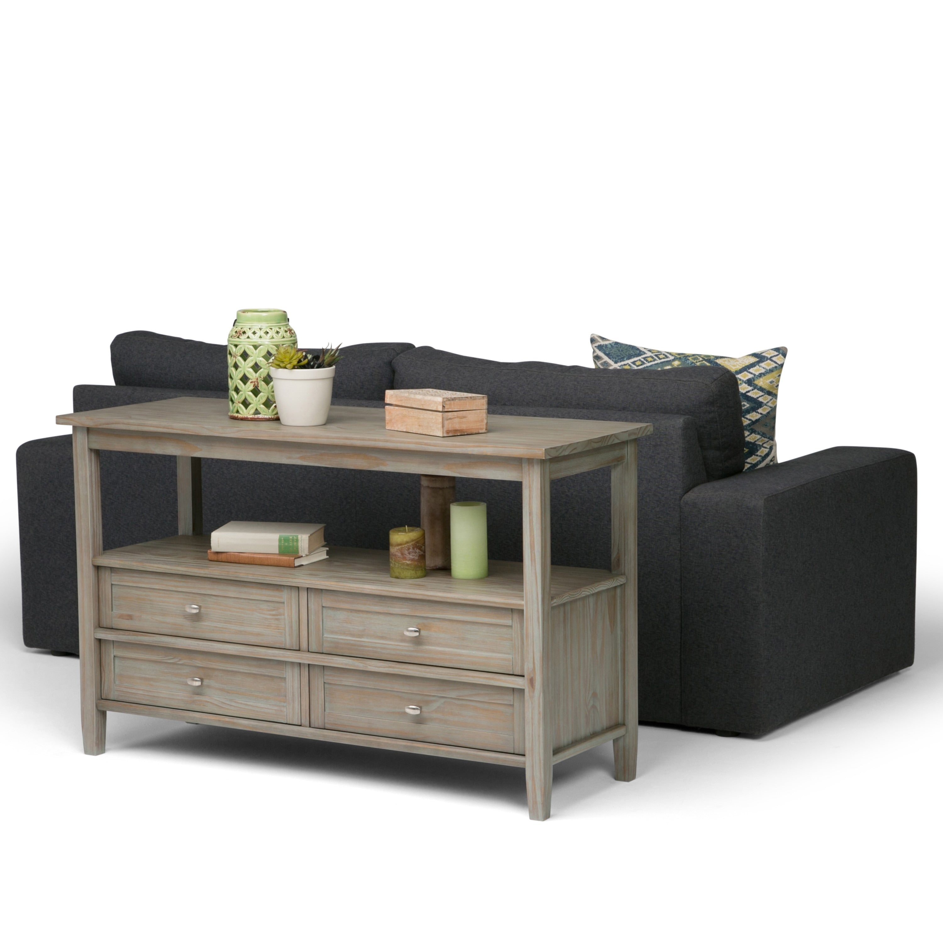 Wyndenhall Norfolk Solid Wood Console Sofa Table