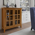 Wyndenhall Normandy Low Storage Cabinet