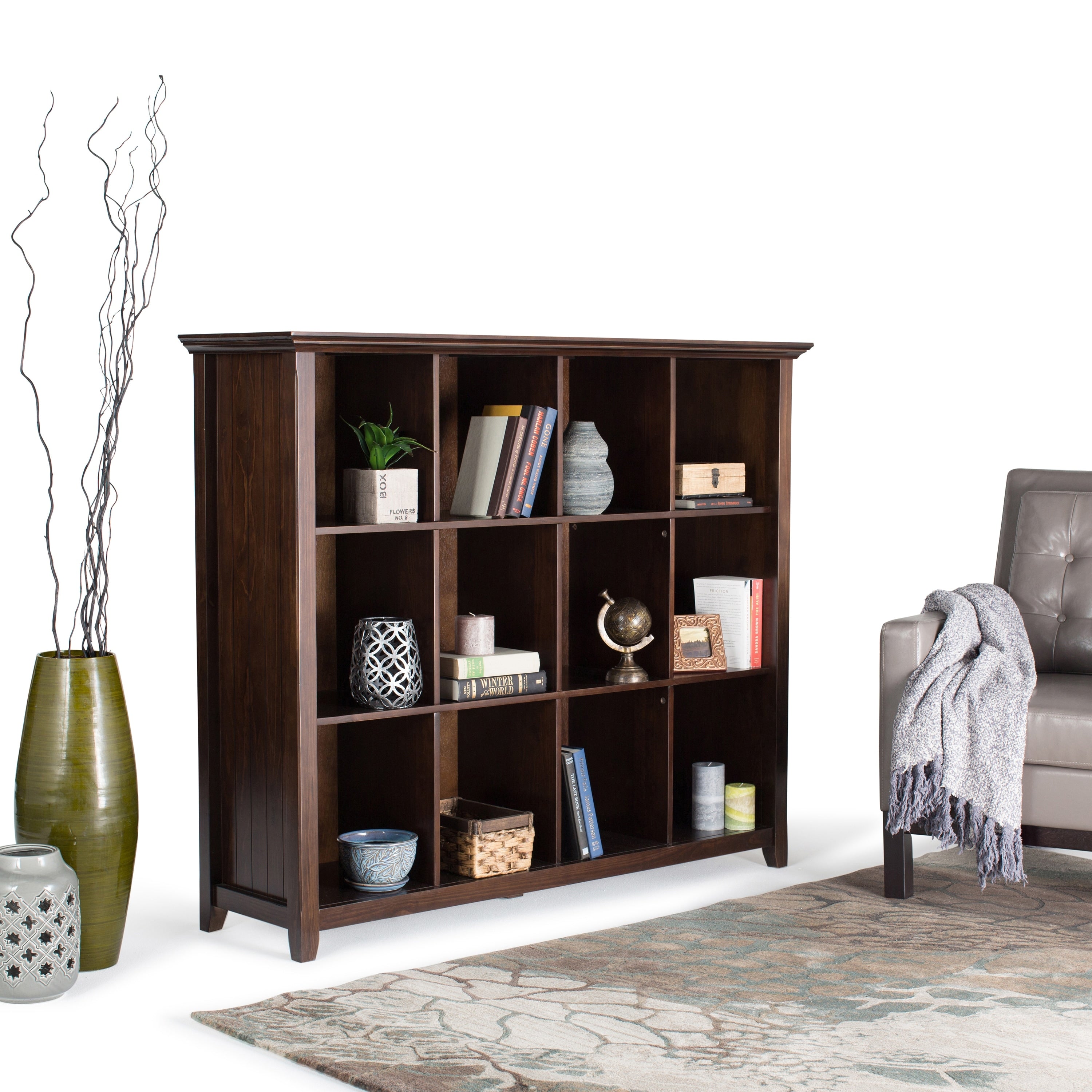 Wyndenhall Normandy 12 Cube Bookcase And Storage Unit