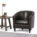 Wyndenhall Parker 30 Inch Wide Transitional Contemporary Tub Chair