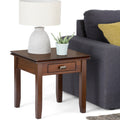 Wyndenhall Stratford Auburn Brown End Table