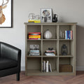 Wyndenhall Stratford Auburn Brown 9 Cube Bookcase Storage Unit