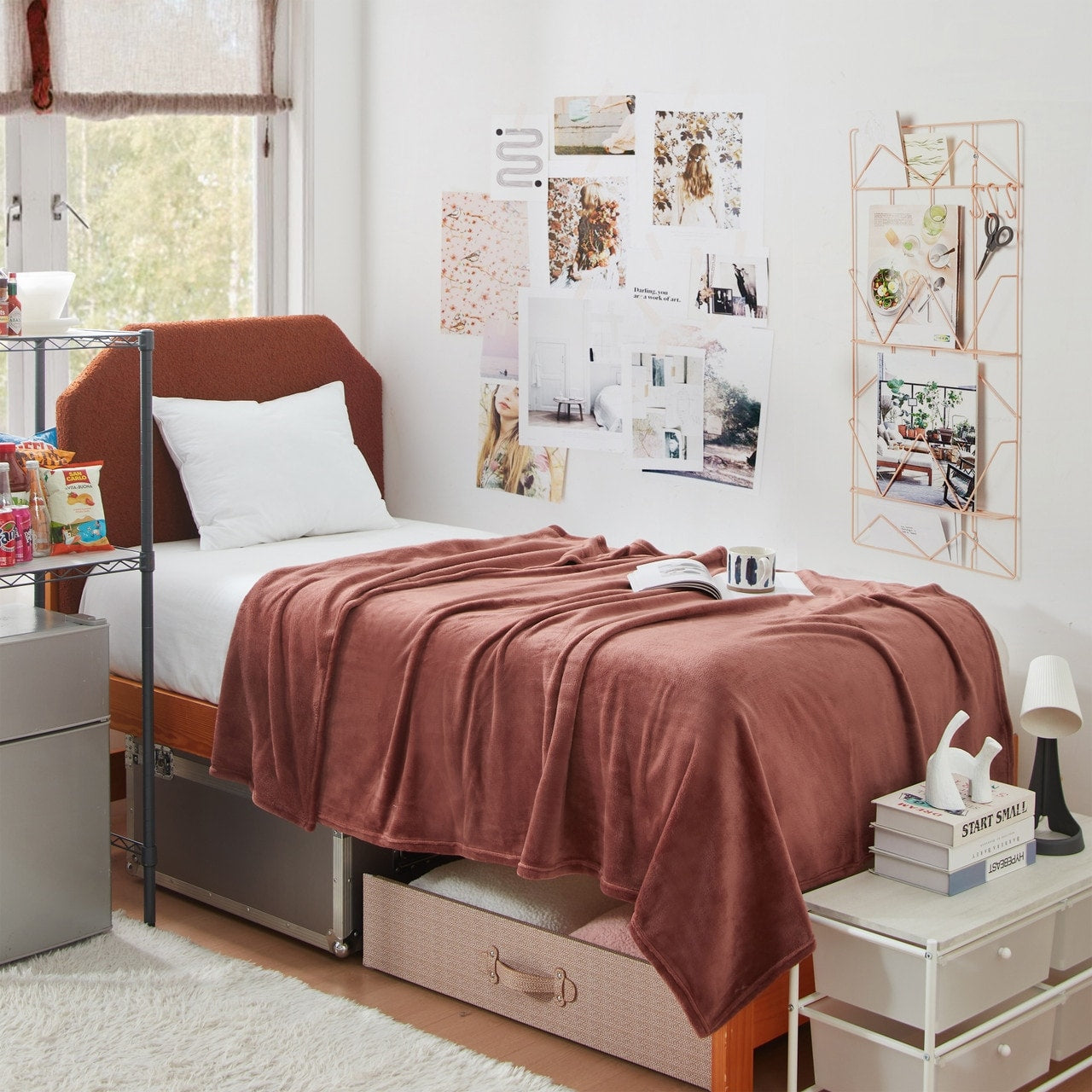 Coma Inducer Blanket Wait Oh What Farmhouse White