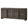 Walker Edison Modern Sideboard With Adjustable Cabinets