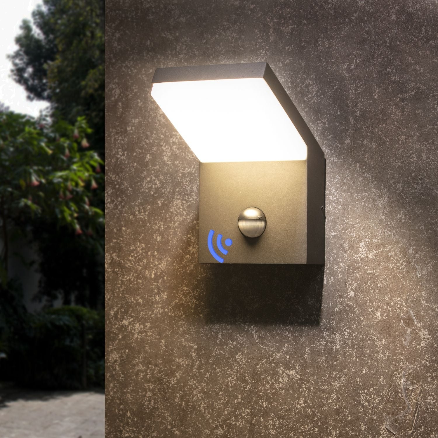 Wall Light Outdoor Led Wall Mount Lamp Wall Sconce Lighting With Motion Sensor Lantern Fixture