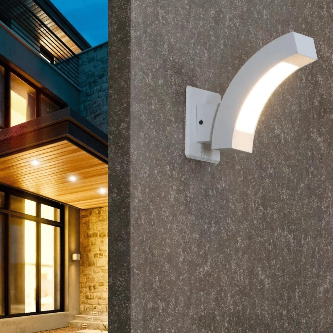 Wall Lights Outdoor Wall Sconce Modern Led Patio Porch Lights Aluminum Exterior Light Fixture Waterproof Ip54 For Hallway House