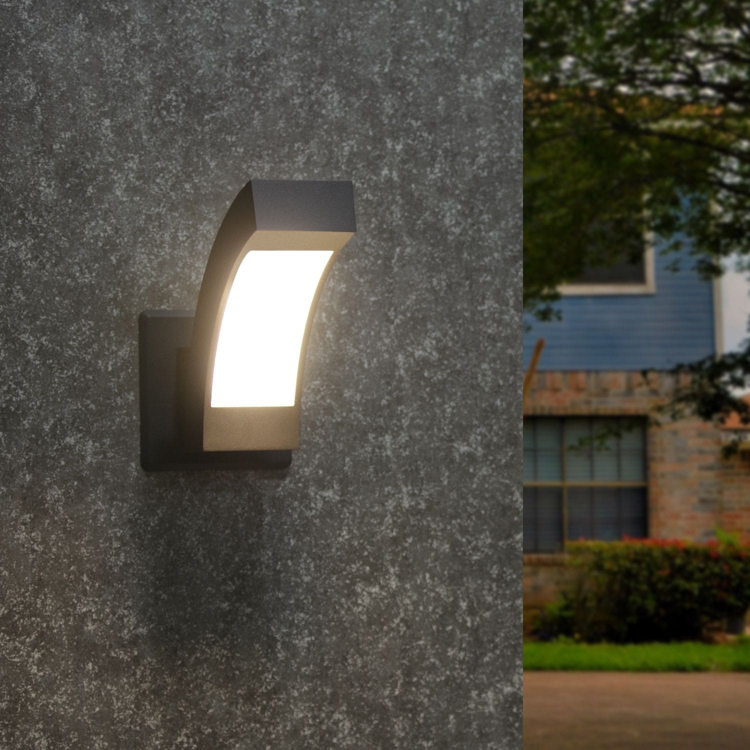 Wall Lights Outdoor Wall Sconce Modern Led Patio Porch Lights Aluminum Exterior Light Fixture Waterproof Ip54