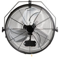 Wall Mount Fan 18 Inch 3 Speed High Velocity Max 4150 Cfm Waterproof Industrial Wall Fan Commercial Or Residential