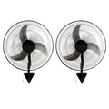 Wall Mount Fan 2 Pcs 18 Inch Oscillating 3 Speed High Velocity Max 4000 Cfm Industrial Wall Fan Commercial Residential