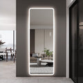 Wall Mounted Rectangular Led Full Length Mirror 63 24