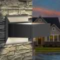 Wall Sconce Led Integrated Porch Light Modern Waterproof Ip54 Wall Lamps Outdoor Up Down Skeleton Light