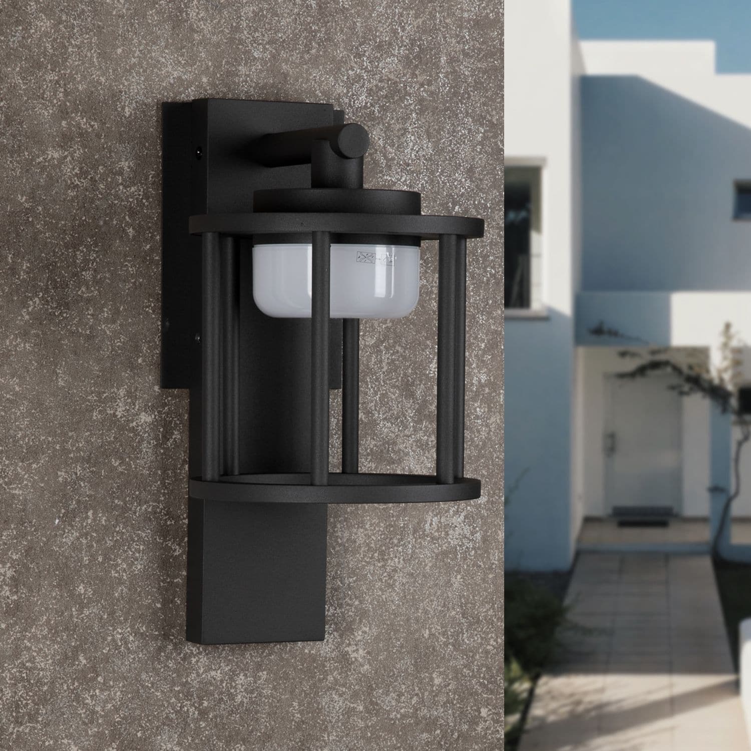 Wall Sconce Replaceable Gx53 Led Bulb Porch Light Modern Waterproof Wall Lamps Ip44 Waterproof Outdoor Garden Light