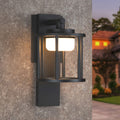 Wall Sconce Replaceable Gx53 Led Bulb Porch Light Modern Waterproof Wall Lamps Ip44 Waterproof Outdoor Garden Light