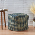 Wallsburg Boho Fabric Cube Pouf By Christopher Knight Home