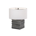 Walsh Table Lamp Slate Grey Marble