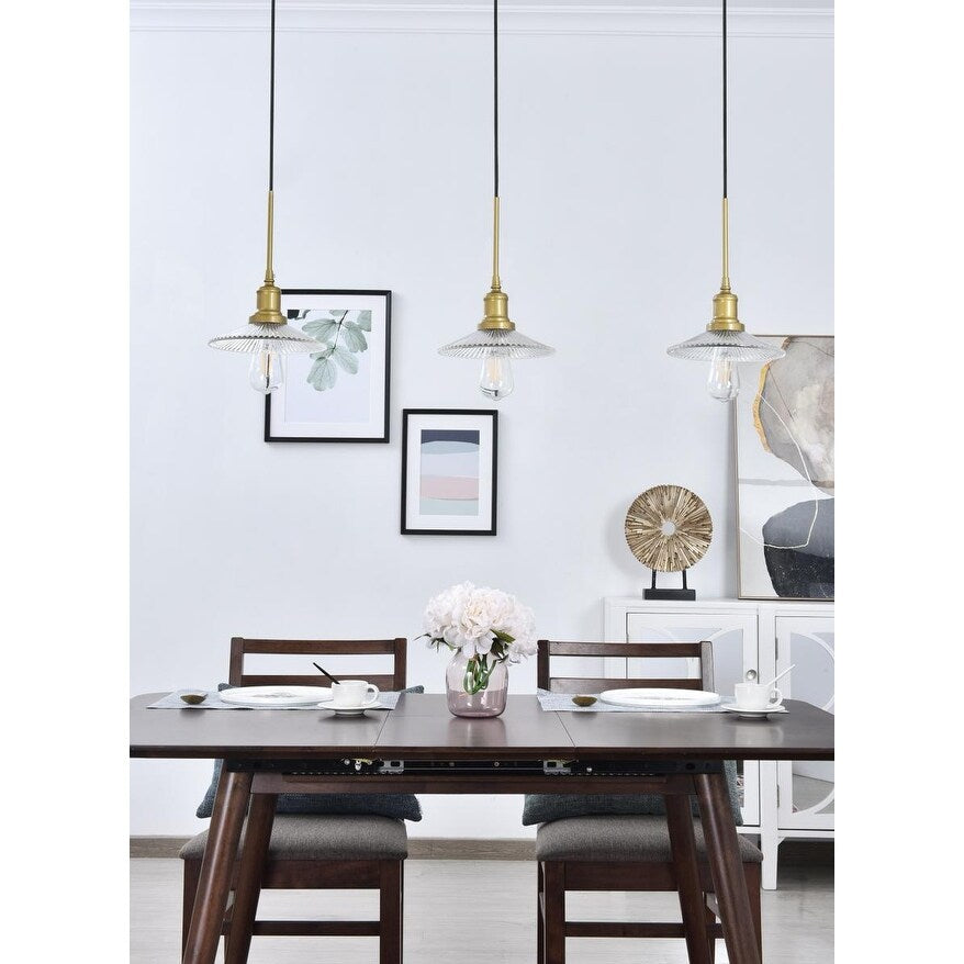 Waltz 3 Light Black Pendant