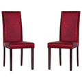 Warehouse Of Tiffany Blaze Black Red Dining Room Chairs