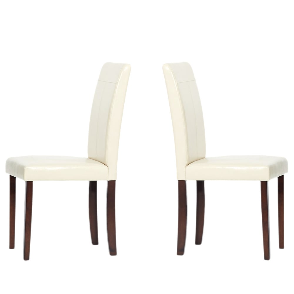 Warehouse Of Tiffany Cream Dining Chairs Set Of 8