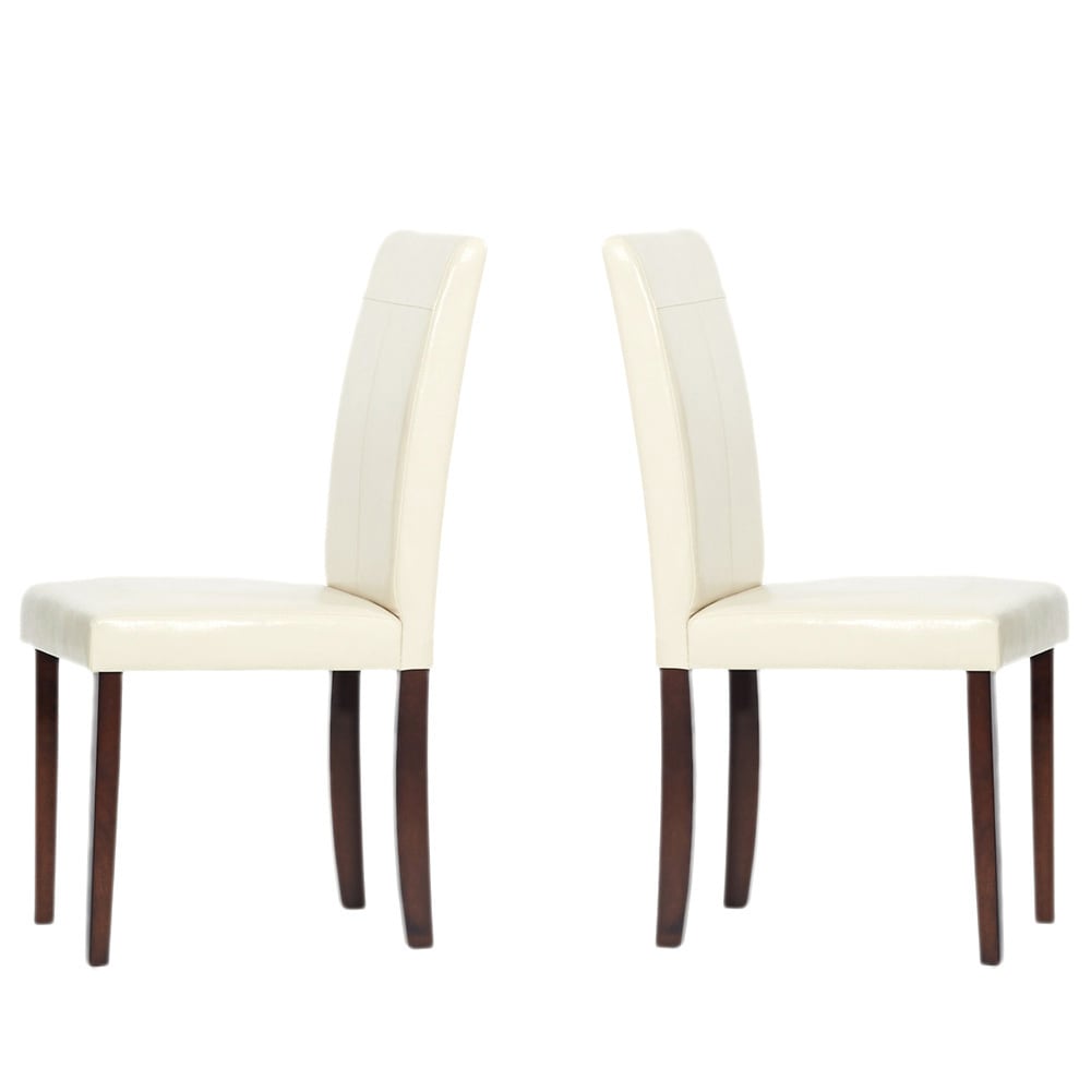 Warehouse Of Tiffany Cream Dining Room Chairs Set Of 2