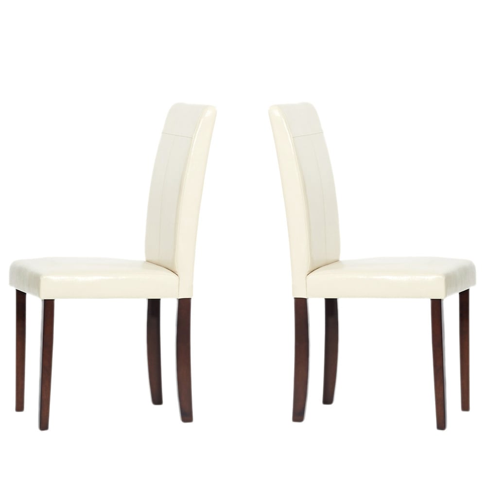 Warehouse Of Tiffany Cream Dining Room Chairs Set Of 4