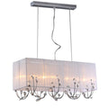 Warehouse Of Tiffany Hephaestus Chrome Chandelier
