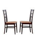 Warehouse Of Tiffany Justin Light Capuccino Dining Chairs Set Of 4