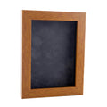 Warm Honey Brown Wood Shadow Box Frame With Acrylic Front Dark Grey Suede Backing 30 Sizes