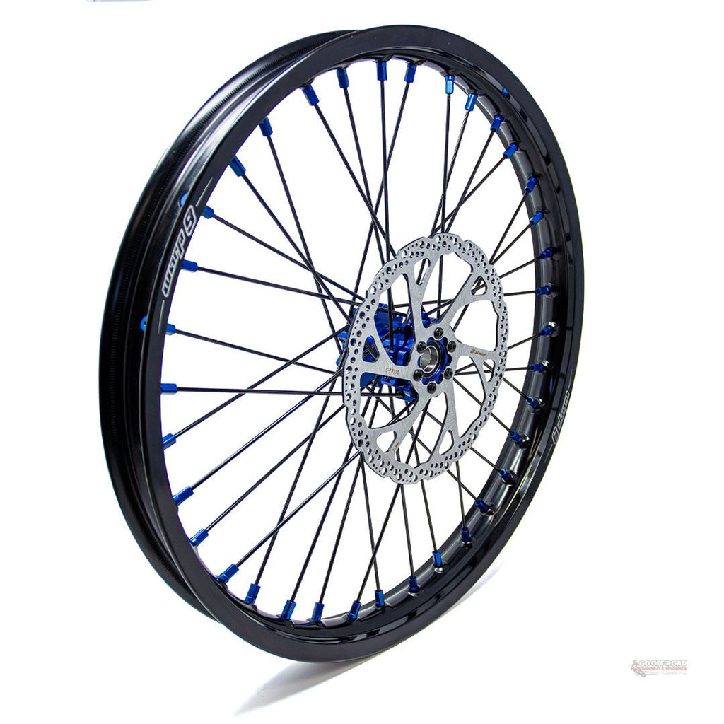 Warp 9 Sur Ron Light Bee Front Wheel Blue 19″