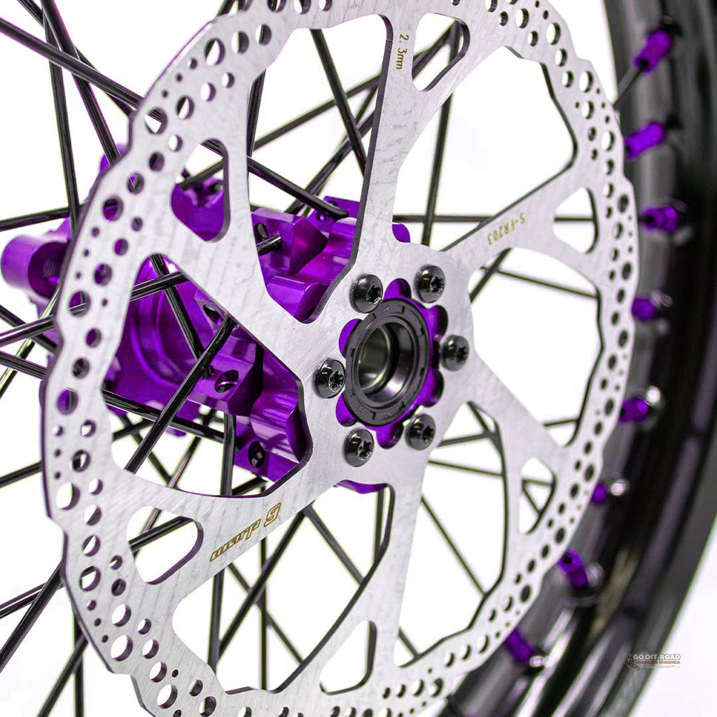 Warp 9 Sur Ron Light Bee Rear Wheel Purple 16″