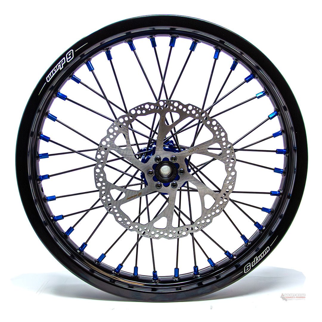 Warp 9 Sur Ron Light Bee Rear Wheel Blue 16″