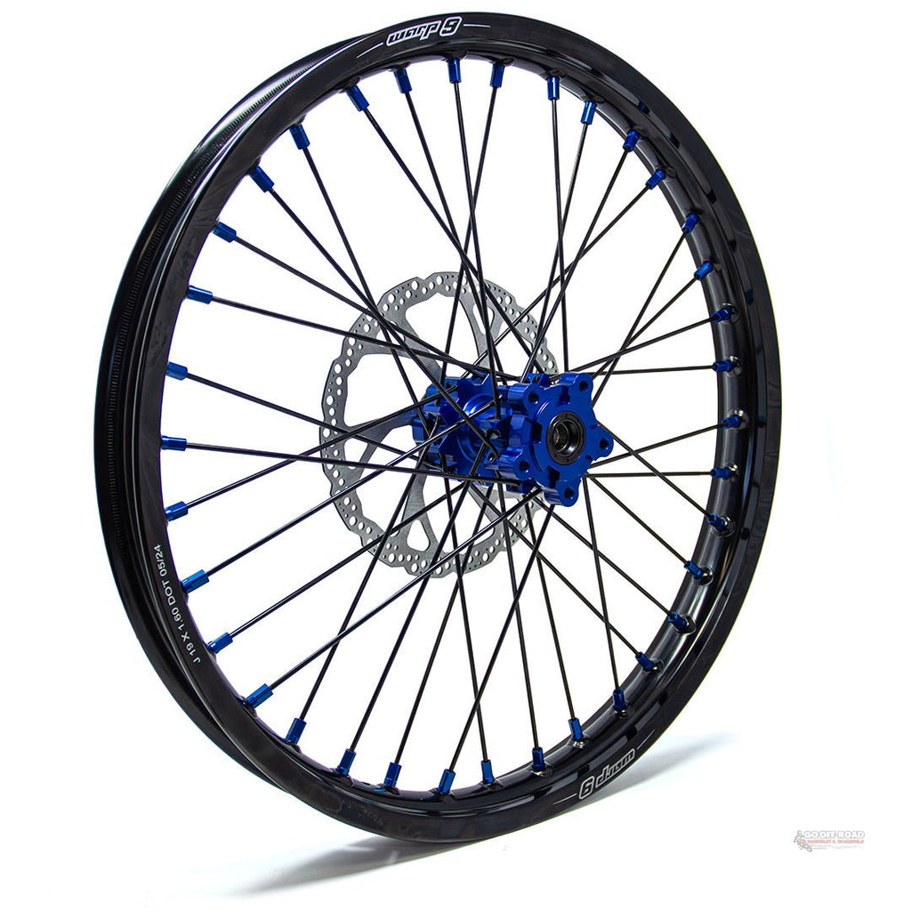 Warp 9 Sur Ron Light Bee Rear Wheel Blue 19″