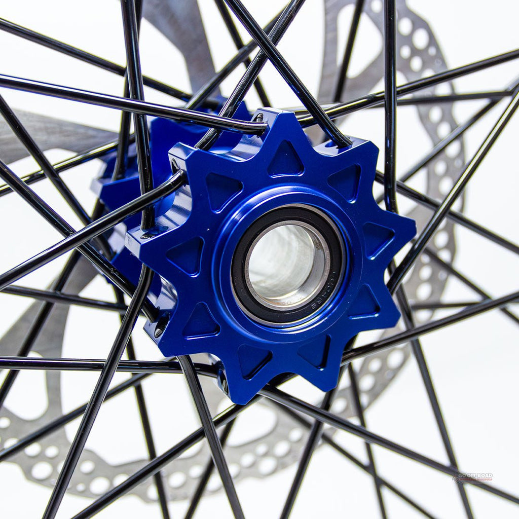 Warp 9 Sur Ron Light Bee Front Wheel Blue 19″