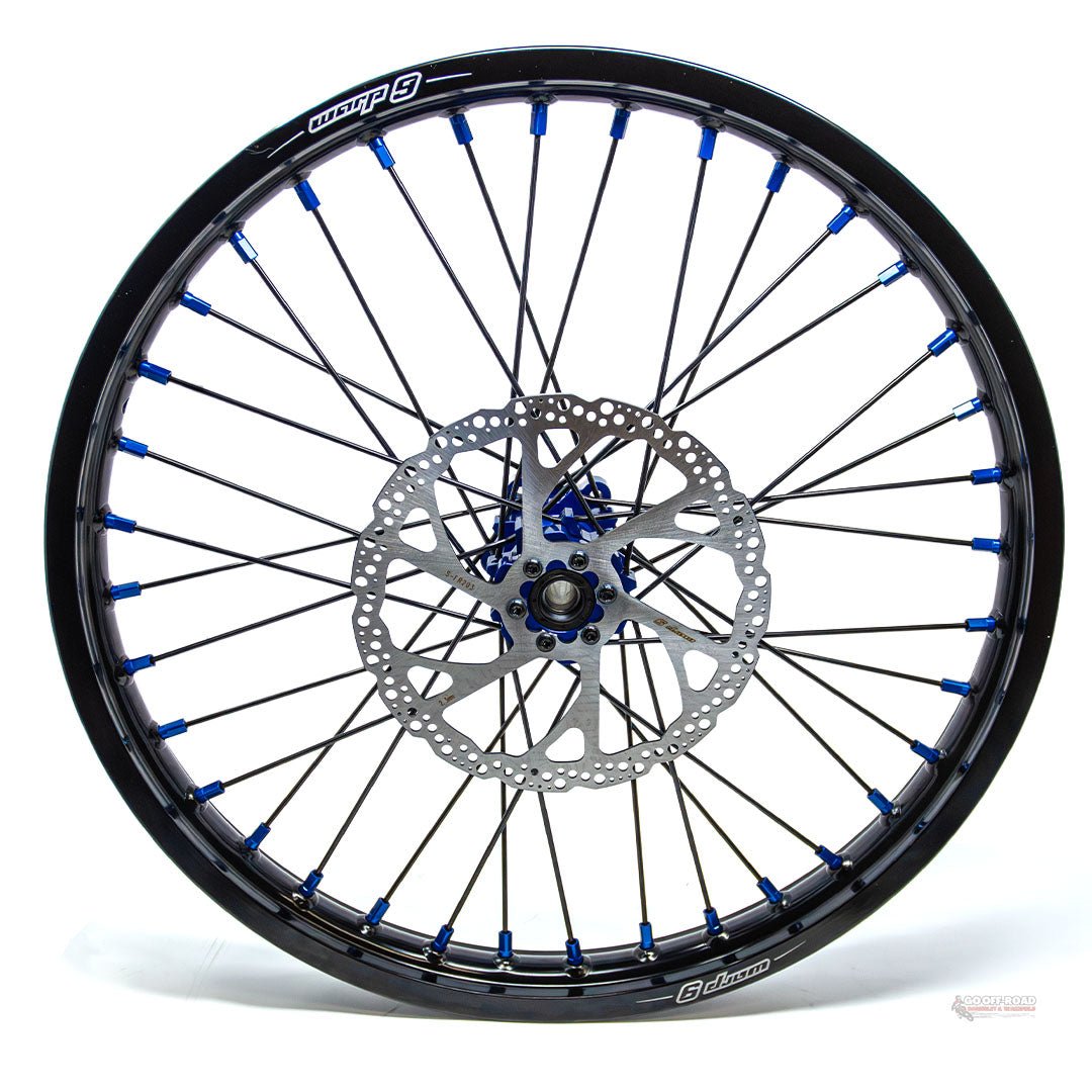 Warp 9 Sur Ron Light Bee Rear Wheel Blue 19″