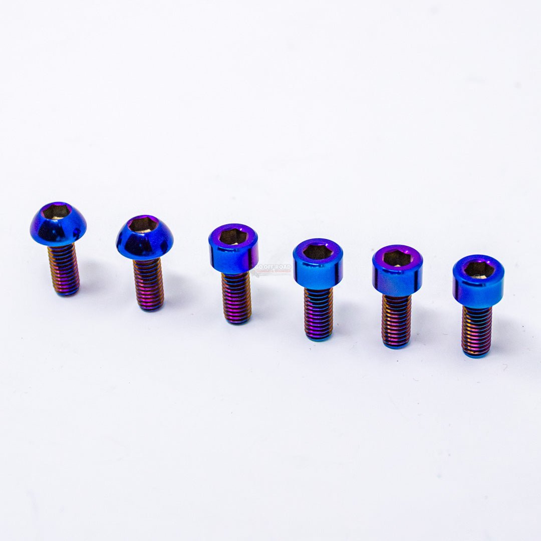 Warp 9 E-Moto Handguard Titanium Bolt Kit for SUR RON LIGHT BEE