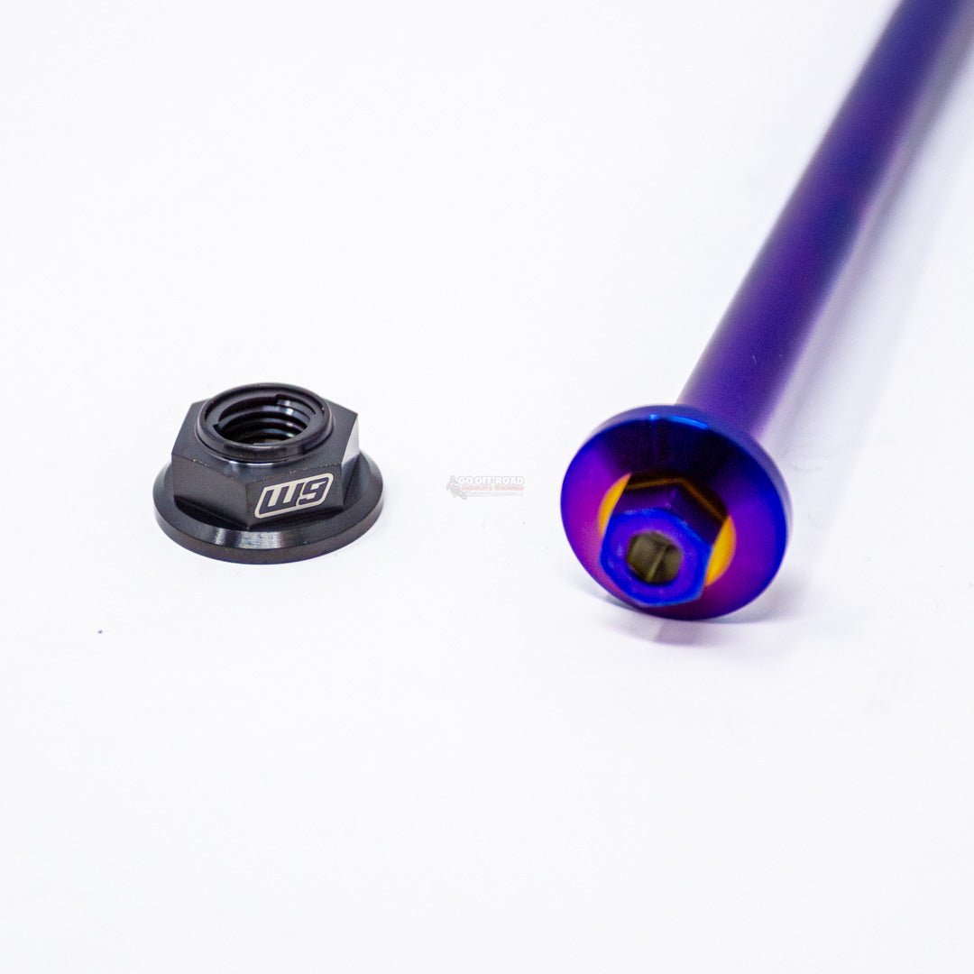 Warp 9 Sur Ron Light Bee Titanium Swingarm Bolt with Nut