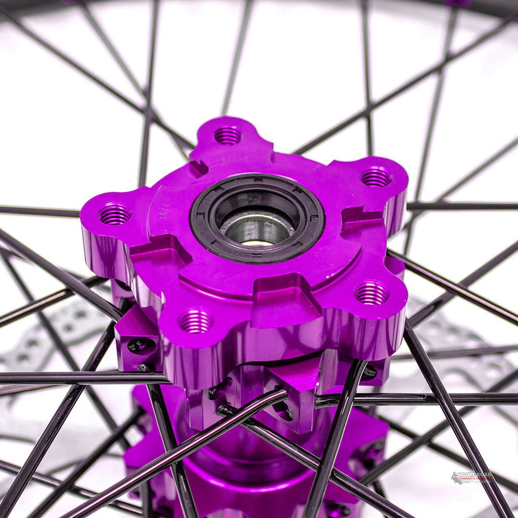 Warp 9 Sur Ron Light Bee Rear Wheel Purple 16″