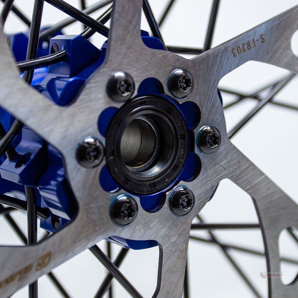 Warp 9 Sur Ron Light Bee Rear Wheel Blue 19″