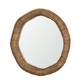 Warrick 36 Woven Water Hyacinth Mirror