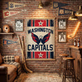 Washington Capitals Canvas Wall Tapestry