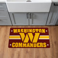 Washington Commanders Anti Fatigue Door Mat 30 X 18