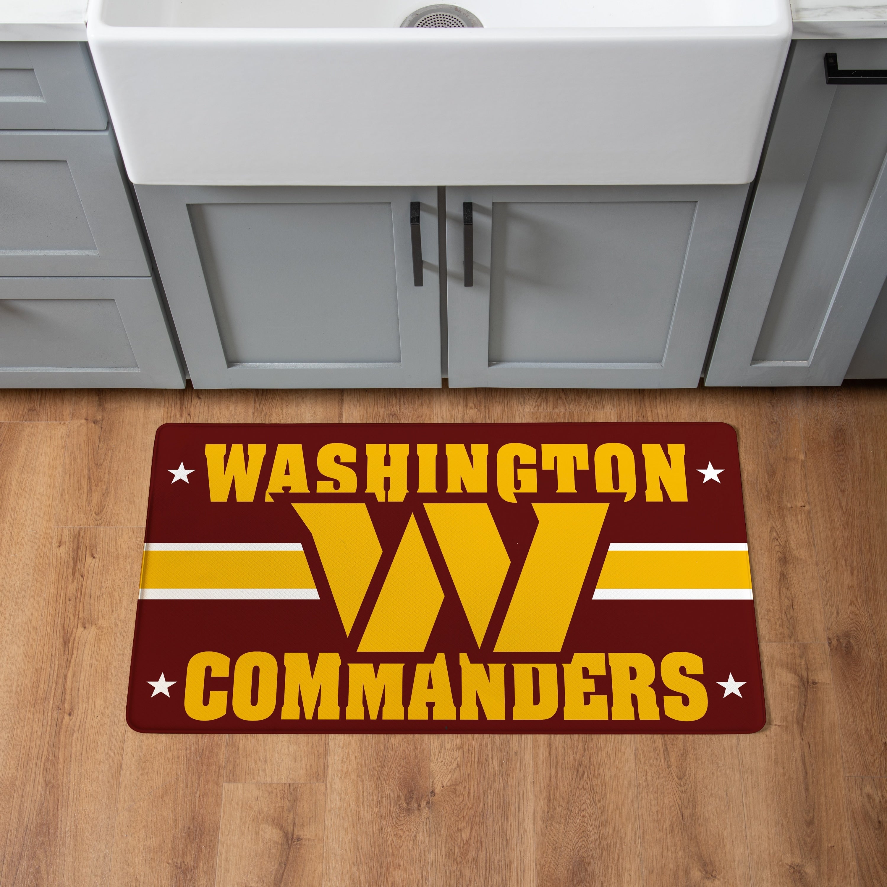 Washington Commanders Anti Fatigue Door Mat 30 X 18